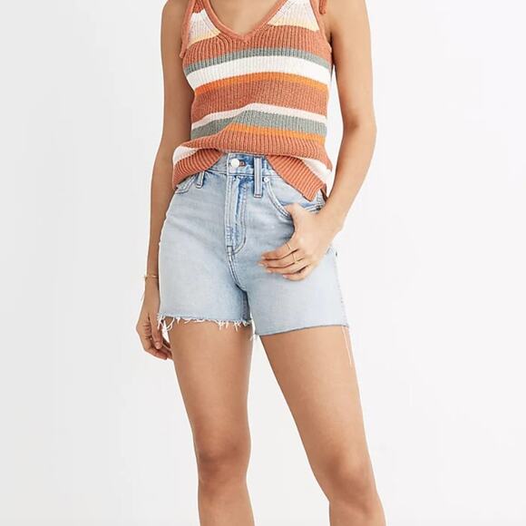 Madewell The Perfect Vintage Short in Fitzgerald Wash - Picture 2 of 8